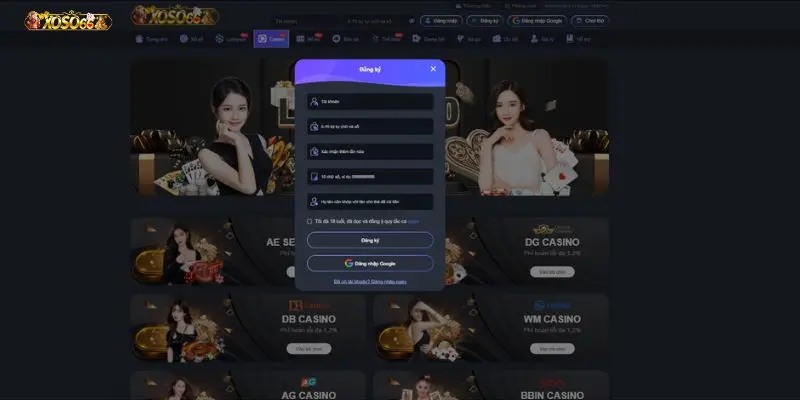 Quy trình tham gia trải nghiệm tại nhà cái đơn giản