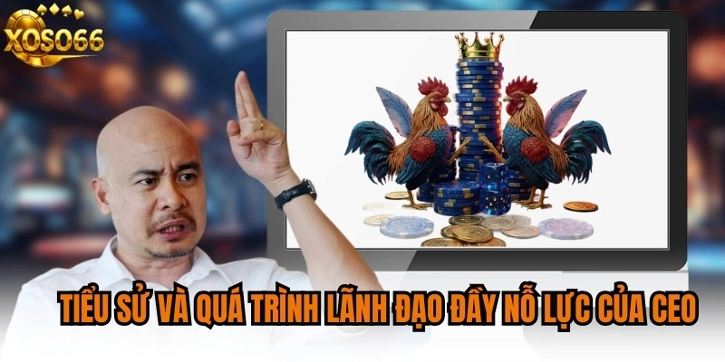 Tiểu sử và quá trình lãnh đạo đầy nỗ lực của CEO